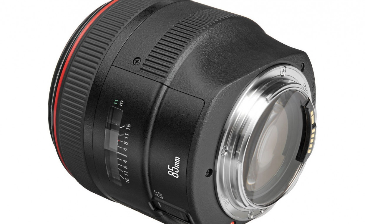 Camera lenses for rent, Canon 85mm F/1.2 II USM rent, Vilnius