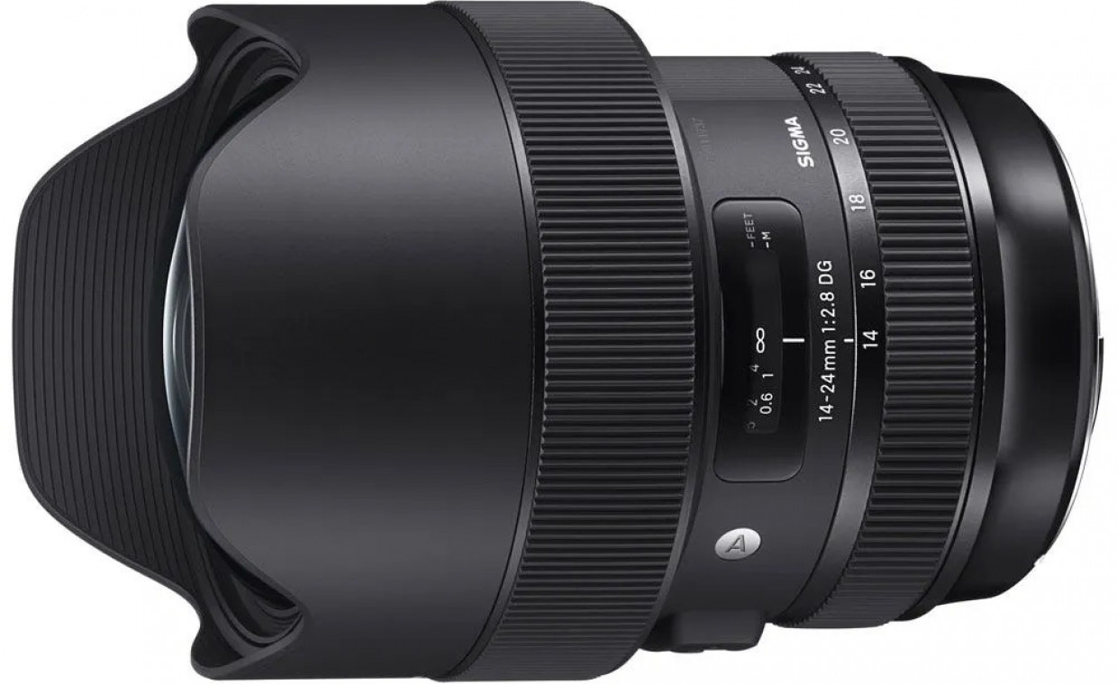 Camera lenses for rent, Sigma 14-24mm f/2.8 DG HSM Art L-mount rent, Vilnius