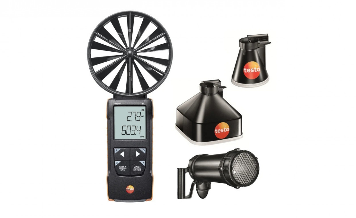 Tools for rent, Testo 417 Kit 2 mentenilis anemometras rent, Vilnius