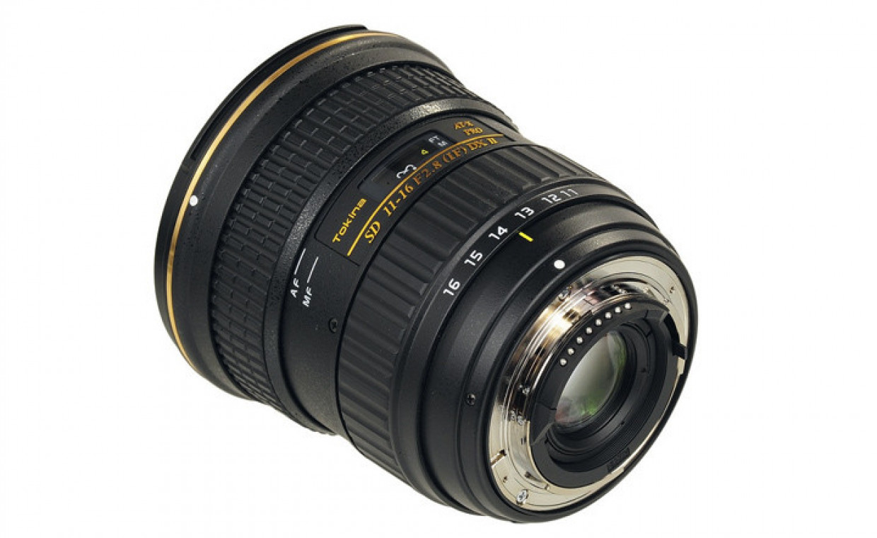 Camera lenses for rent, Tokina 11-16mm f/2.8 AT-X 116 Pro DX rent, Vilnius