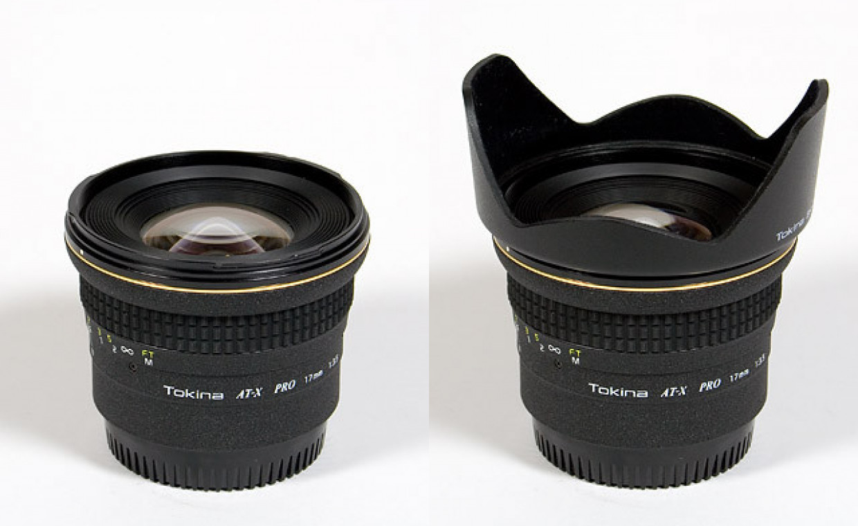 Camera lenses for rent, Tokina AT-X 17mm F3.5 rent, Vilnius