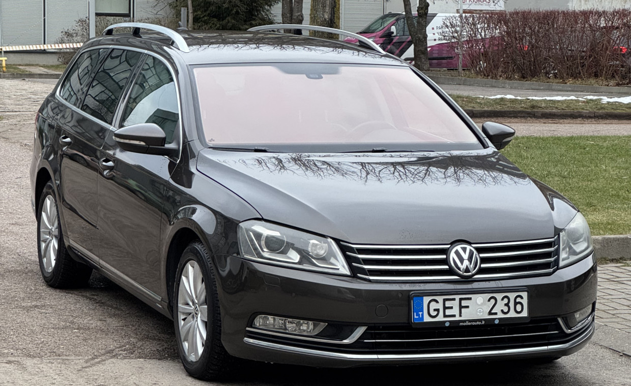 Car rental, VW Passat rent, Vilnius