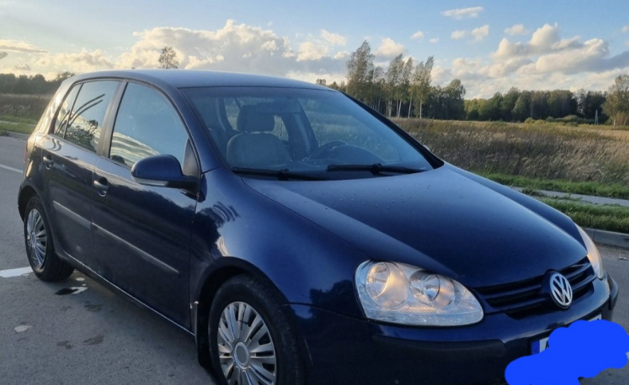 Car rental, VW Golf rent, Panevėžys