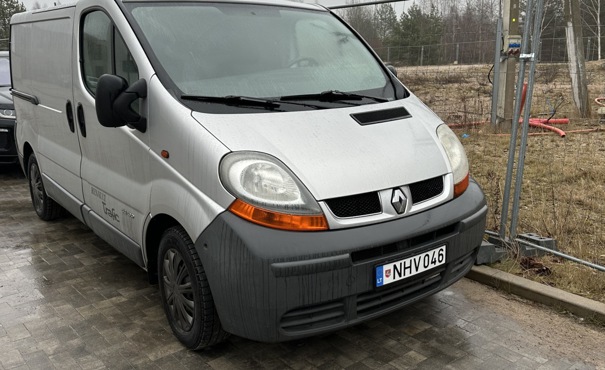 Vans and caravans for rent, Renault Trafic rent, Vilnius