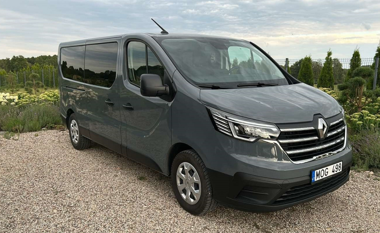 Vans and caravans for rent, Renault Trafic automatas rent, Alytus