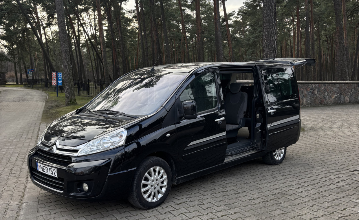 Vans and caravans for rent, Citroen Jumpy nuoma rent, Klaipėda