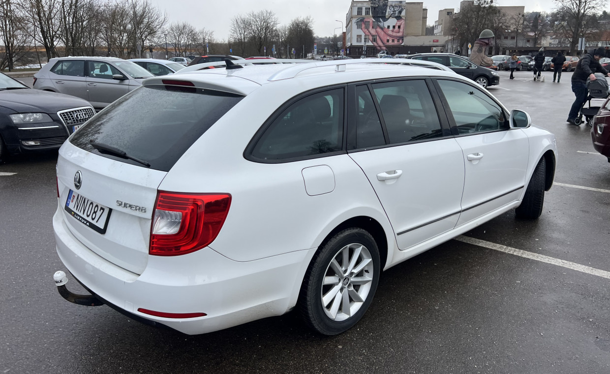 Car rental, Skoda Superb rent, Kaunas