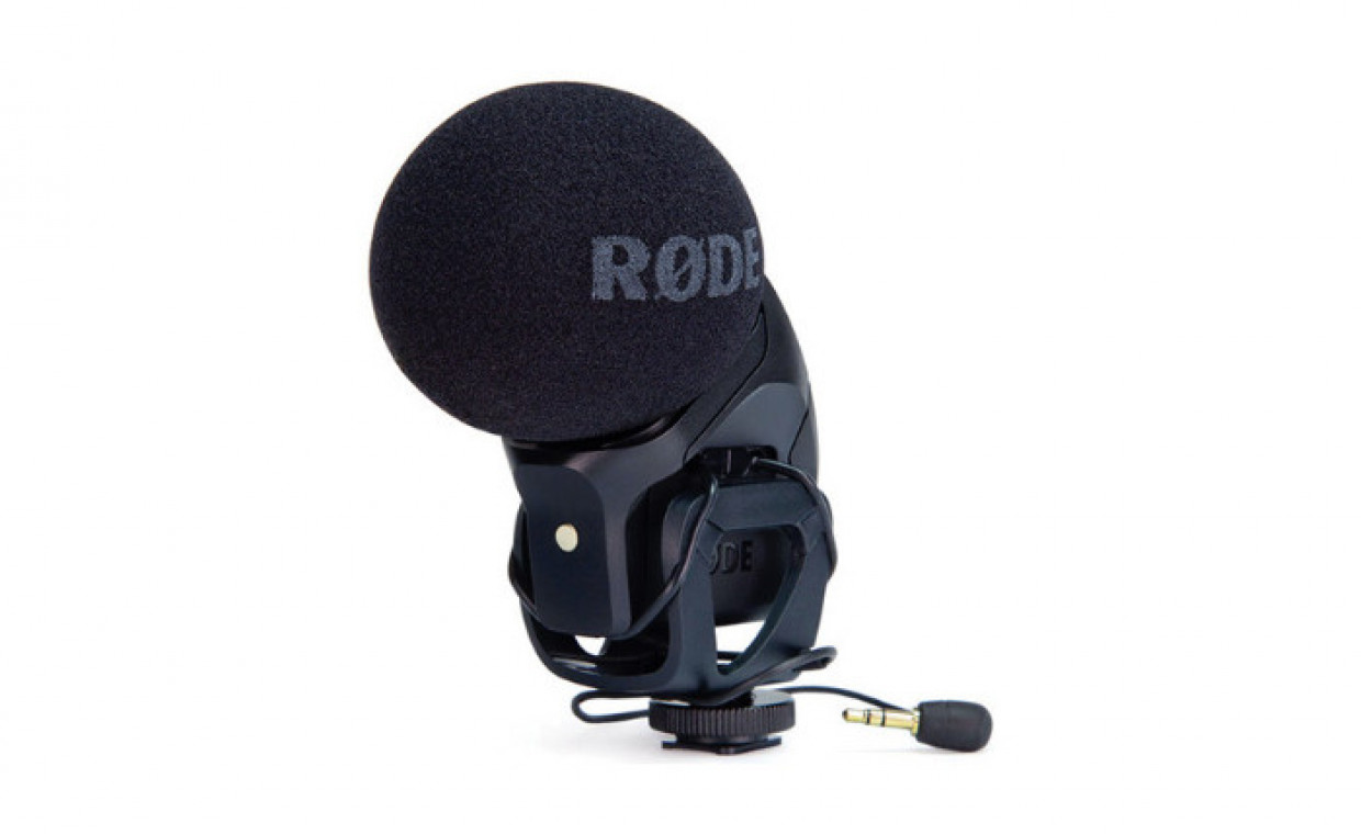 Camera accessories for rent, RODE Stereo VideoMic Pro mikrofonas rent, Vilnius