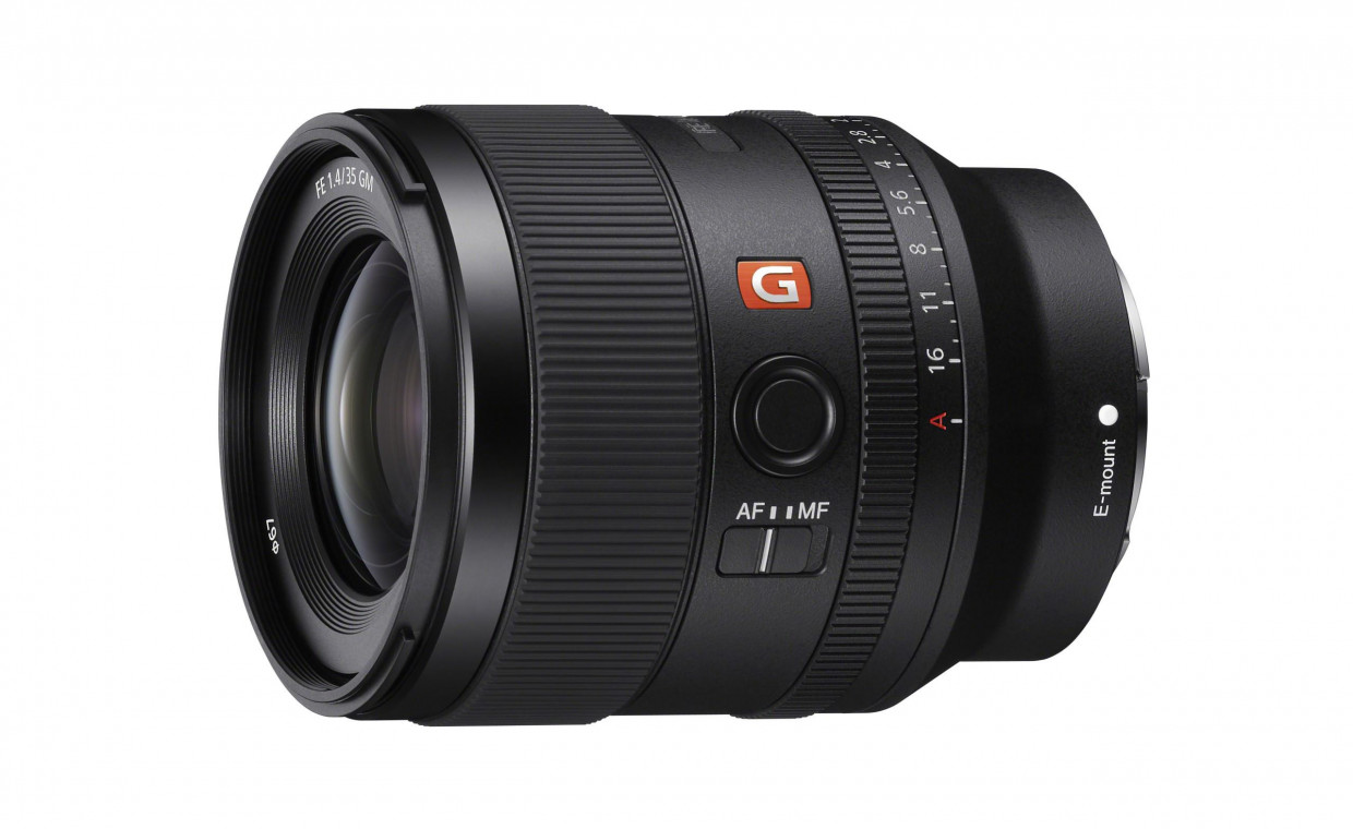 Camera lenses for rent, Sony FE 35mm F1.4 GM rent, Kaunas