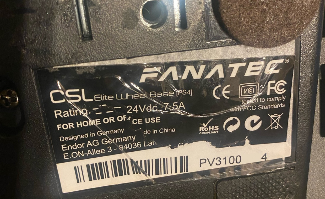 Gaming consoles for rent, Fanatec CSL Elite vairas su pedalais rent, Vilnius