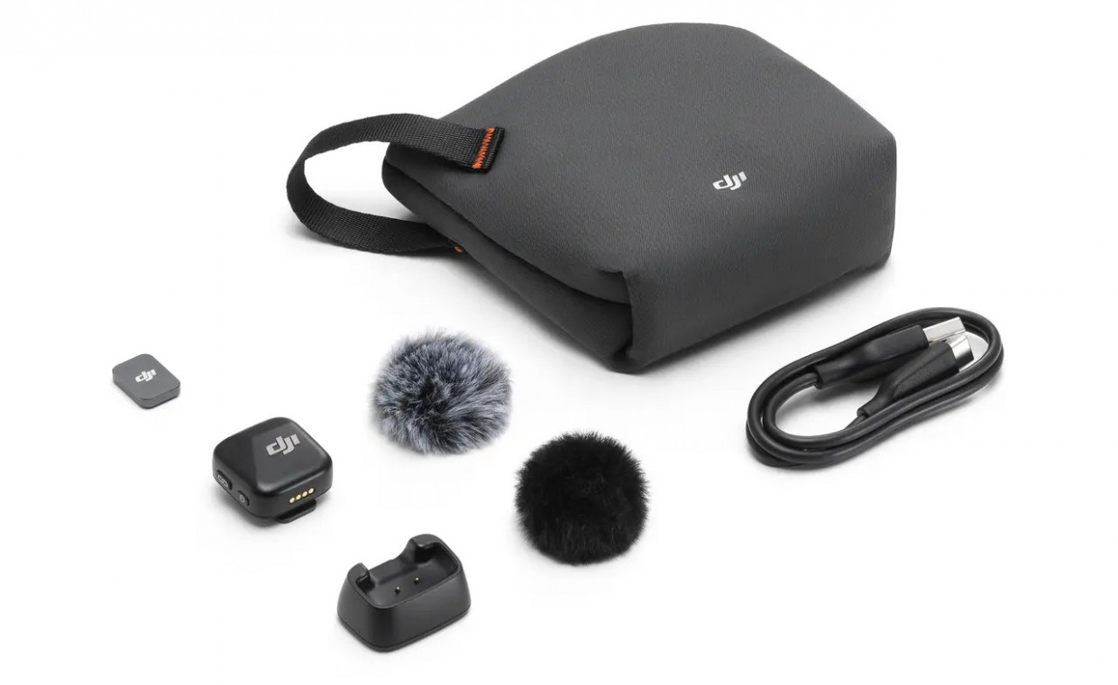 Audio equipment and instruments for rent, DJI mic mini rent, Vilnius