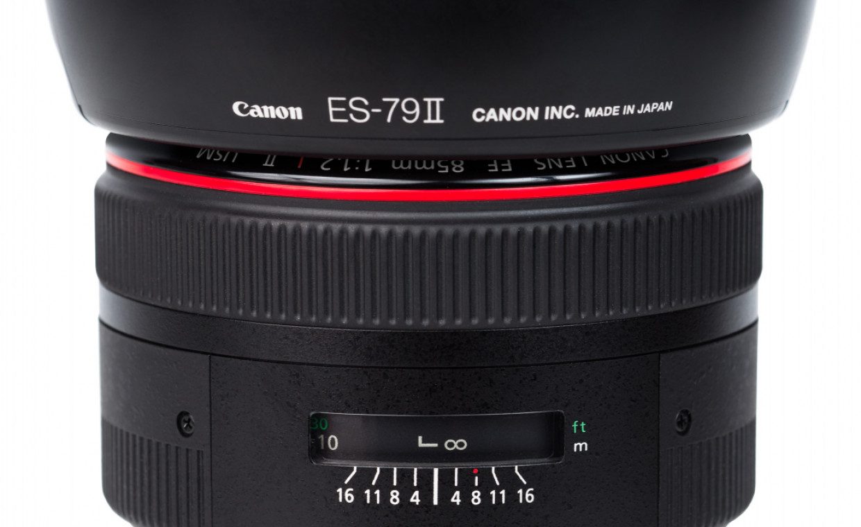 Camera lenses for rent, Canon EF 85mm f/1.2L II USM rent, Šiauliai