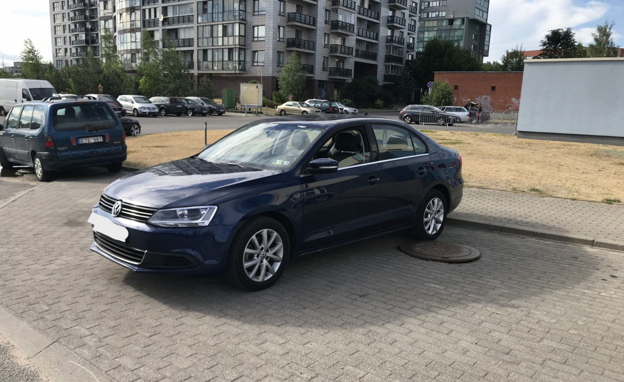 Car rental, VW Jetta rent, Vilnius