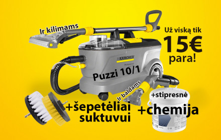 Karcher Puzzi 10/1 siurblys