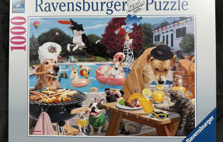 Ravensburger 1000 det. puzzle-Funny Pets