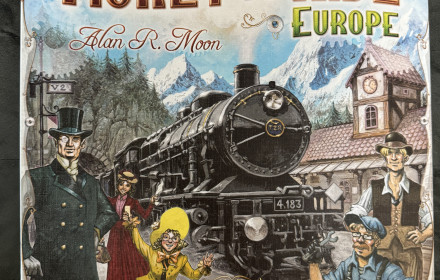 Stalo žaidimas - Ticket to ride Europe