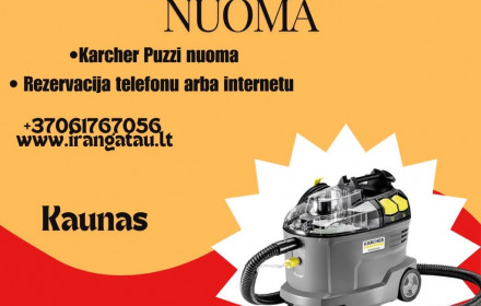 Plaunantis Karcher Puzzi 8/C Siurblys