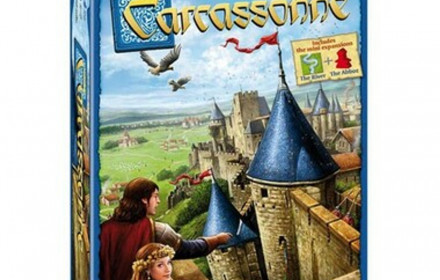 stalo žaidimas Carcassonne