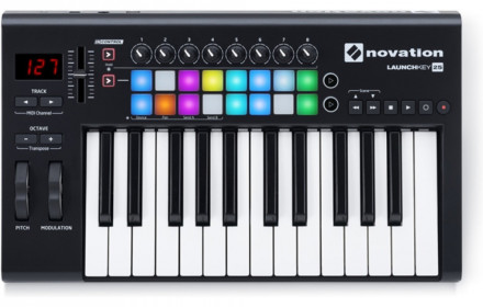 Midi kontroleris Novation LaunchKey 25