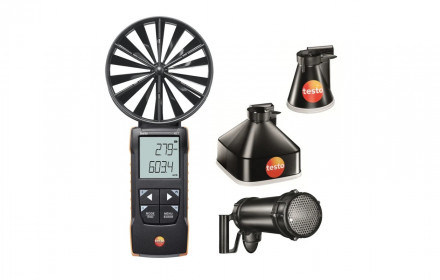 Testo 417 Kit 2 mentenilis anemometras