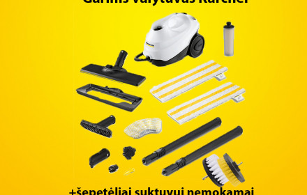 Garų valytuvas Karcher SC3 EasyFix Plus