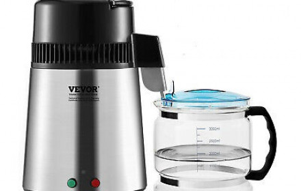 Vandens distiliatorius Vevor 750W/4ltr