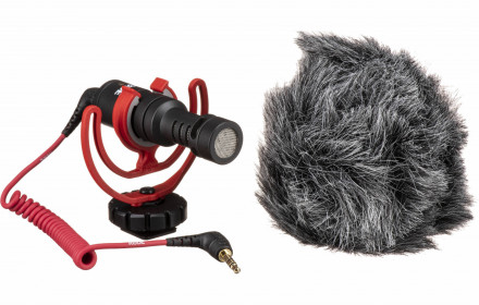 Rode VideoMicro kryptinis mikrofonas