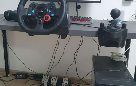 Sim Rig G29, Kompiuteris, 2K Monitorius